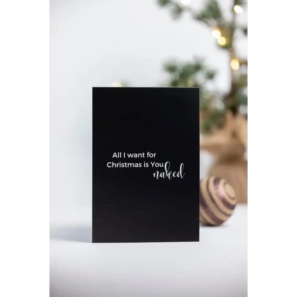 All I want for Christmas is You... | kort - 1 st - Julkort - KORT