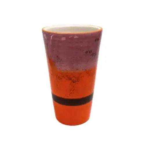 Lattekuppi - Käsintehty Orange Violet Combo - Astiat ja