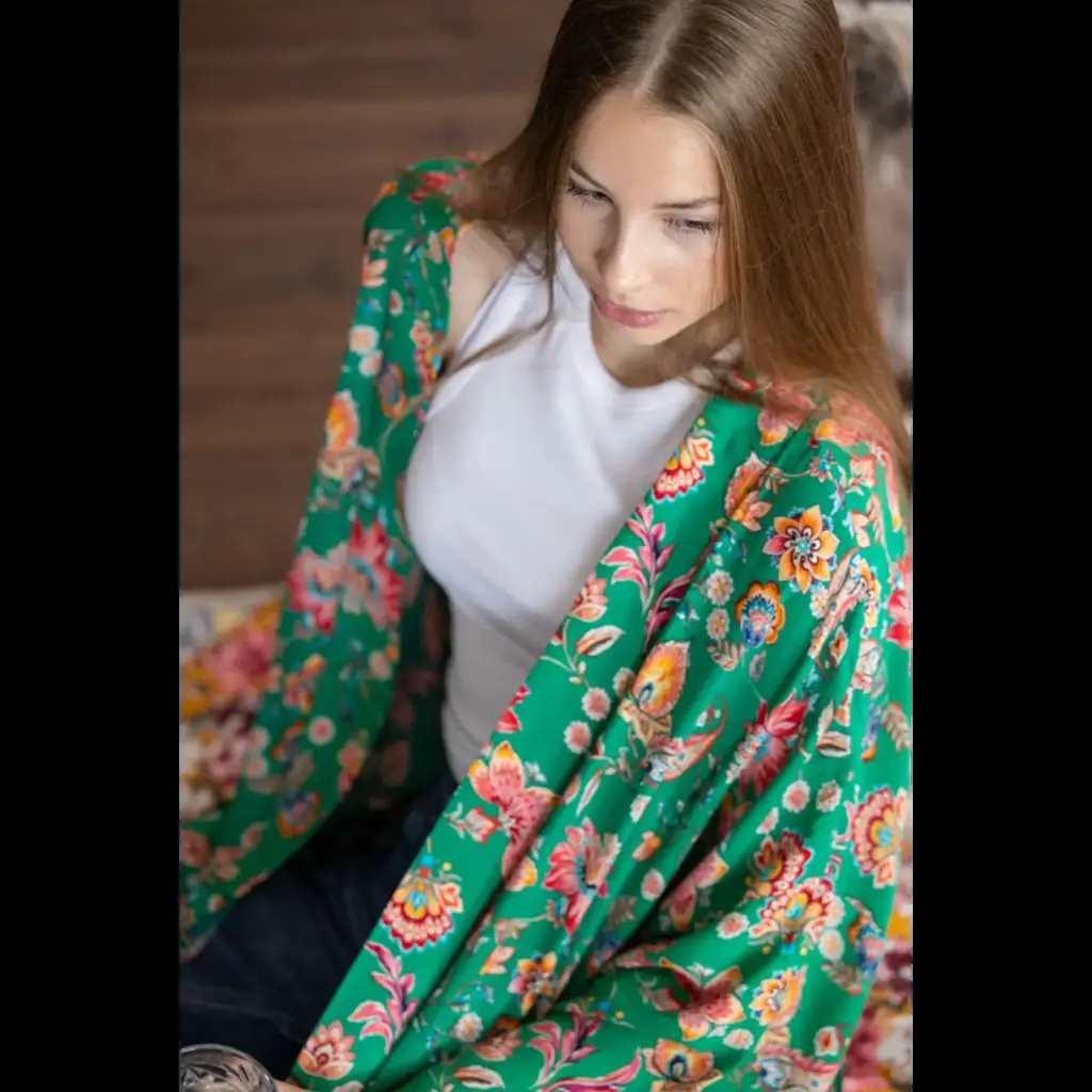 Lempi Green India kimono - KIVAA JA KAUNISTA, Kylpytakit,