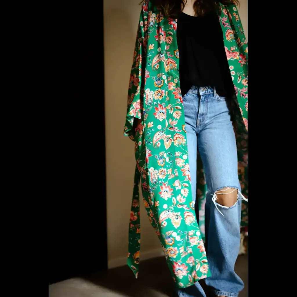 Lempi Green India kimono - KIVAA JA KAUNISTA, Kylpytakit,