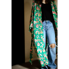 Lempi Green India kimono - KIVAA JA KAUNISTA, Kylpytakit,