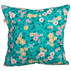 Lempi Mint Flower Tyyny - Tikattu Tyynyliina | 45x45 Cm -