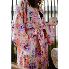 Lempi Pastel flower kimono - KIVAA JA KAUNISTA, Kylpytakit,