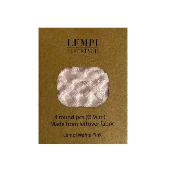 Lempi Waffle Make-up Pads - Pinkki | Alennetut tuotteet,