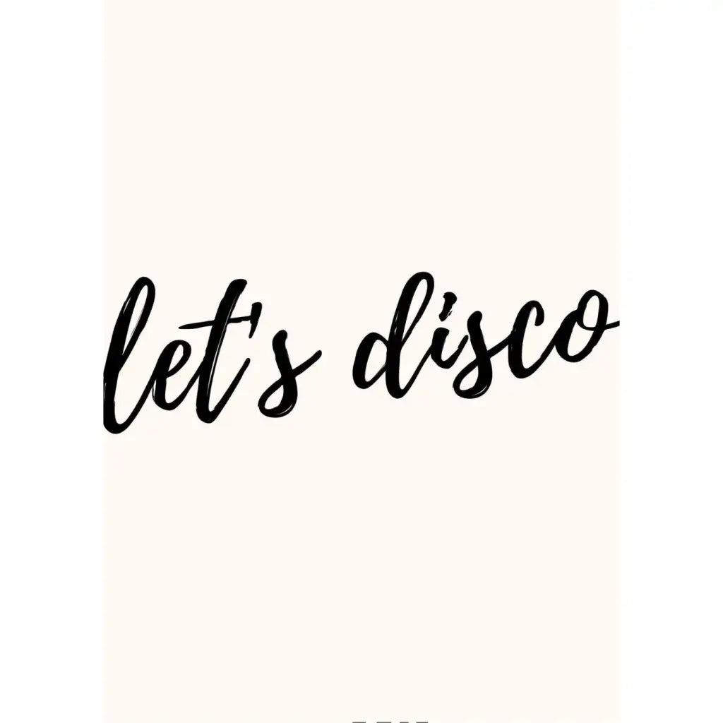 let’s disco - KIVAA JA KAUNISTA, Kortit, onnittelukortit,